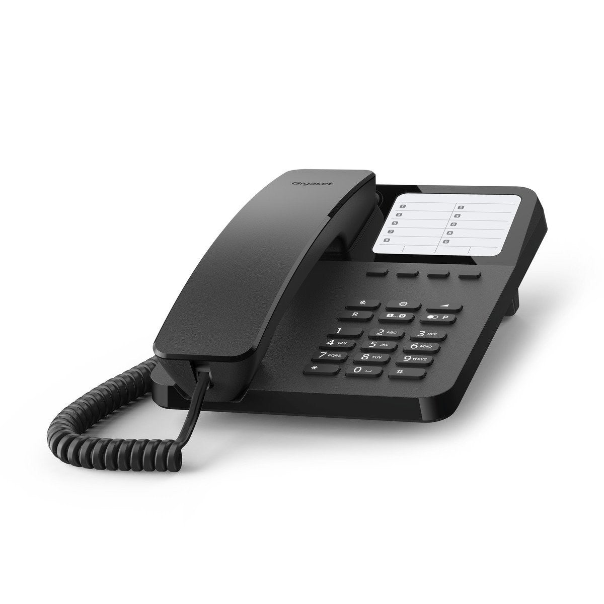 Gigaset DESK 400 – Analogtelefon, schwarz