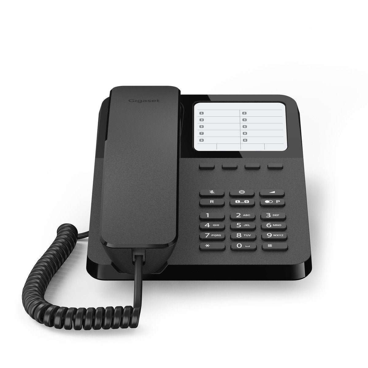 Gigaset DESK 400 – Analogtelefon, schwarz