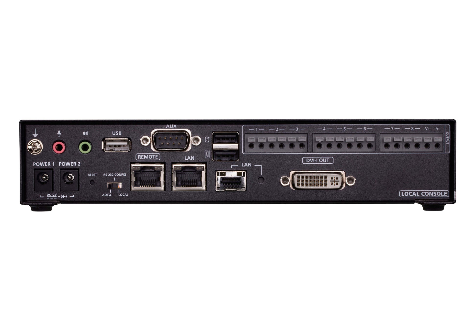 ATEN RCMDVI00BT – KVM over IP-Sender, 1920 × 1200 @60 Hz, Fernzugriff, USB-Konsole, für DVI-I-Displays