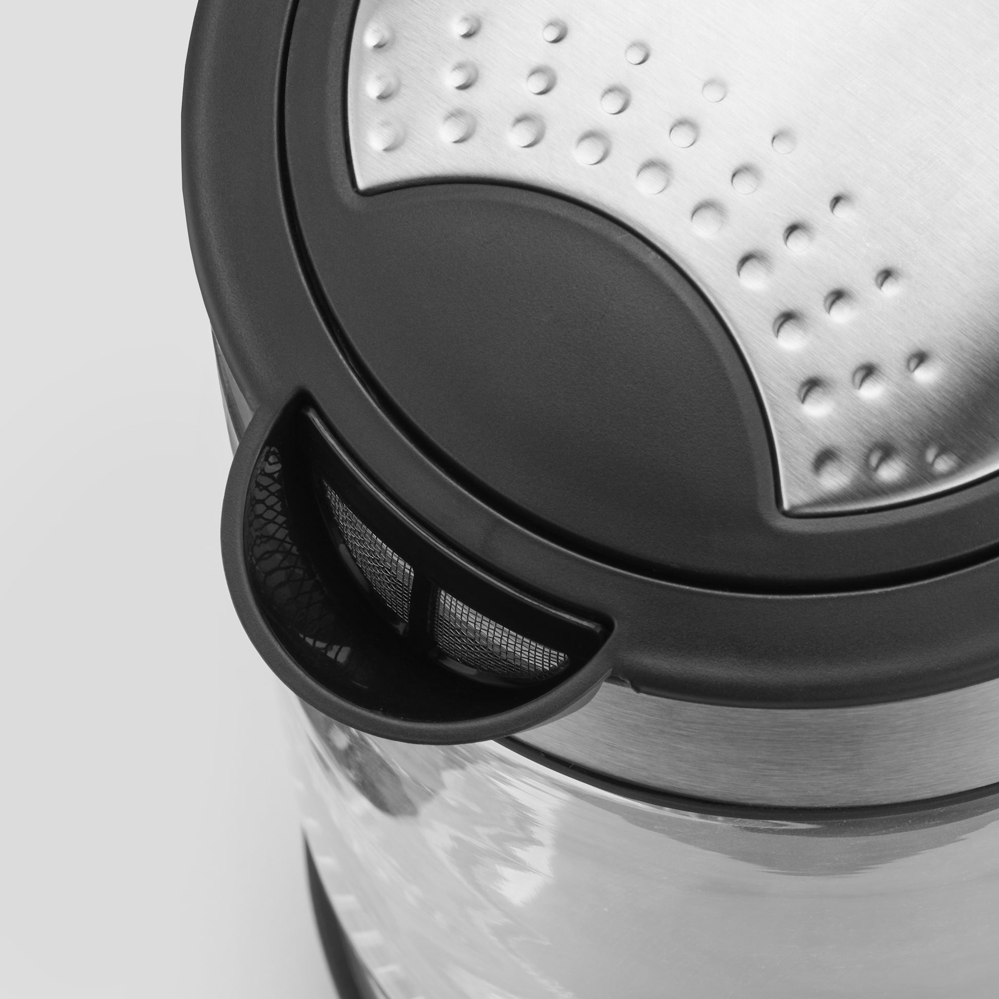 Trisa Wasserkocher – 1,7 l, Edelstahl/Glas, 6456.6945