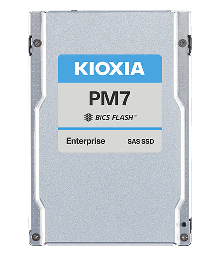 Kioxia PM7-V – 2,5" SAS SSD, 3,2 TB, 22,5 Gbit/s, SED