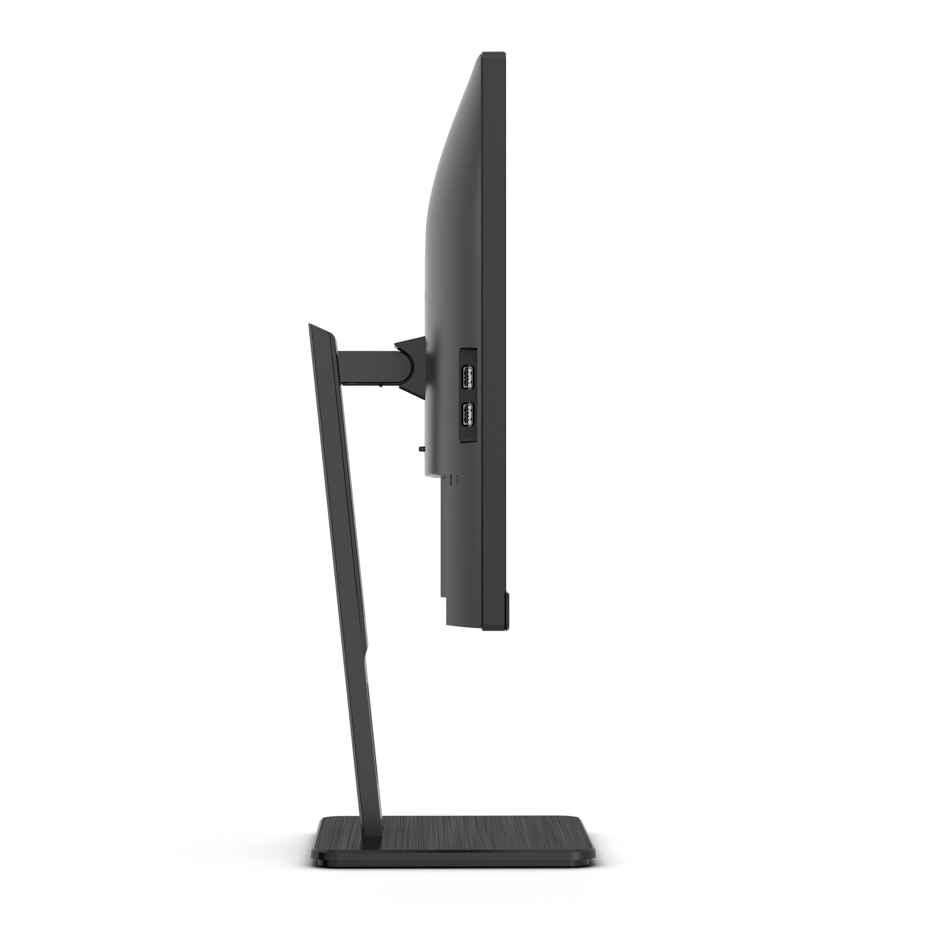 AOC Monitor, 27", 2560 × 1440 (WQHD), IPS, 75 Hz, 350 cd/m², Webcam, 4× USB 3.0, VESA 100 × 100, Schwarz