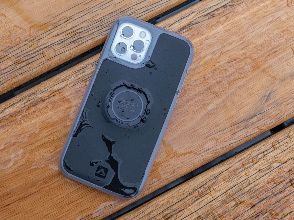 Quad Lock MAG Poncho – Backcover – für Apple iPhone 12 Pro Max, TPU, Transparent