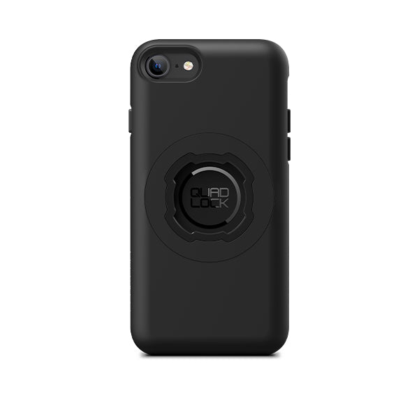 Quad Lock MAG Case – Backcover – für Apple iPhone SE (3. Gen./2. Gen.), PC+TPU+Mikrofaser, Schwarz