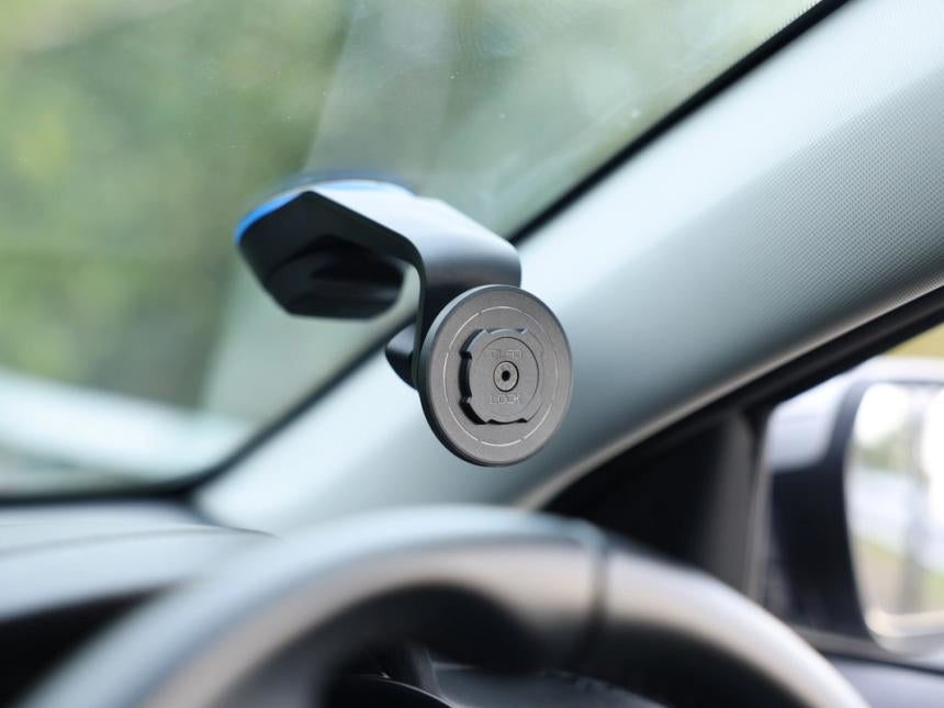 Quad Lock MAG Standard Head – Auto-Halterung (passiv) – Schraubbefestigung, für iPhone SE (3. Gen.) – Schwarz