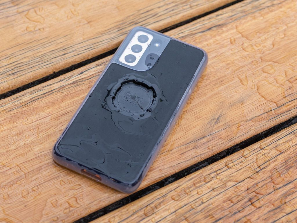 Quad Lock MAG Poncho Backcover – für Samsung Galaxy S23 FE, TPU, transparent, wetterbeständig