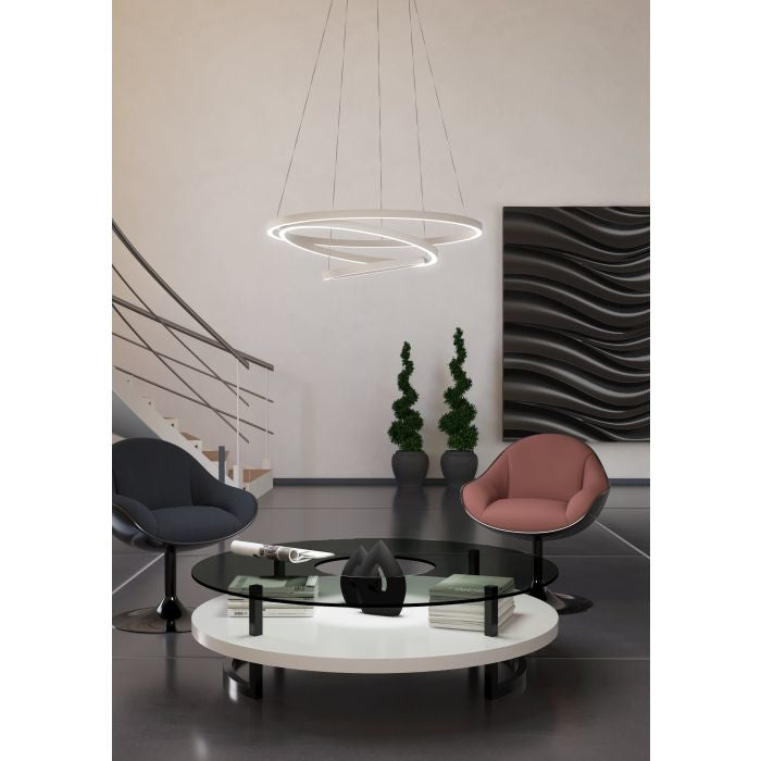 EGLO Deckenleuchte Lobinero-Z – Ø 58 × 110 cm, 6000 lm, 43,2 W, 3000–6500 K, dimmbar