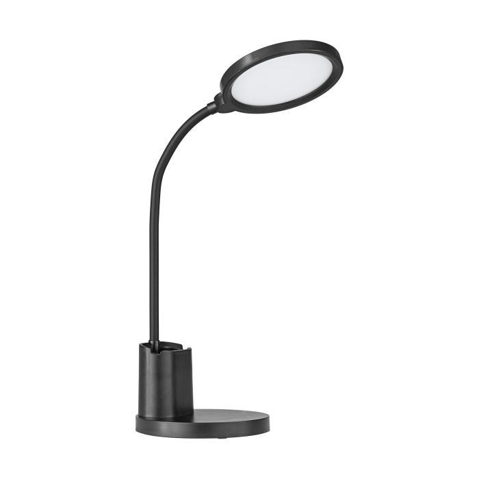 EGLO Tischleuchte BROLINI – LED 2,1 W, 300 lm, 2700–6500 K, dimmbar, Akku, Touch-Dimmer – Schwarz