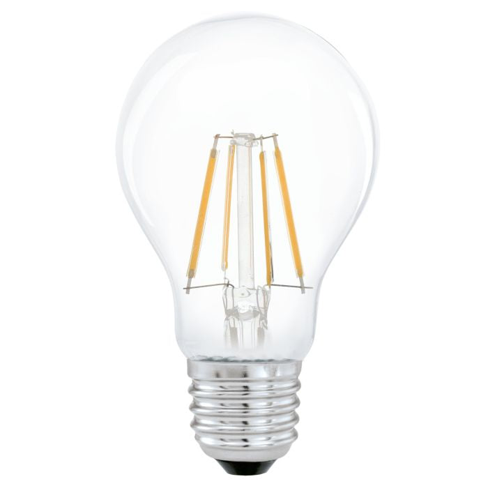 EGLO Leuchtmittel E27 A-Form – Warmweiss 2700 K, 350 lm, 4 W – IP20, 1 Stk., Transparent