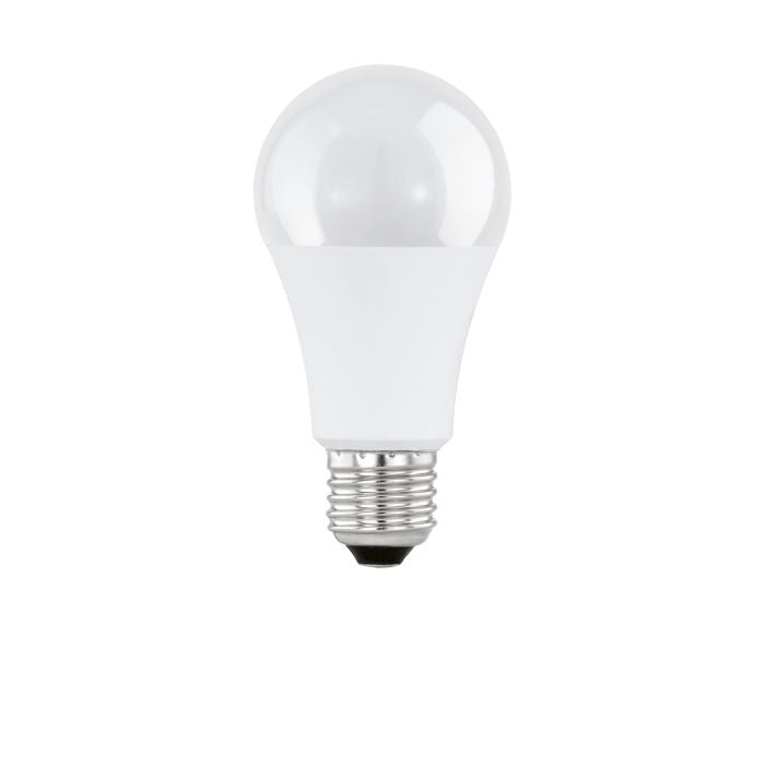 EGLO LED-Leuchtmittel E27 A-Form – Warmweiss 2700 K, 830 lm, 9 W – IP20 – 1 Stk., Kunststoff