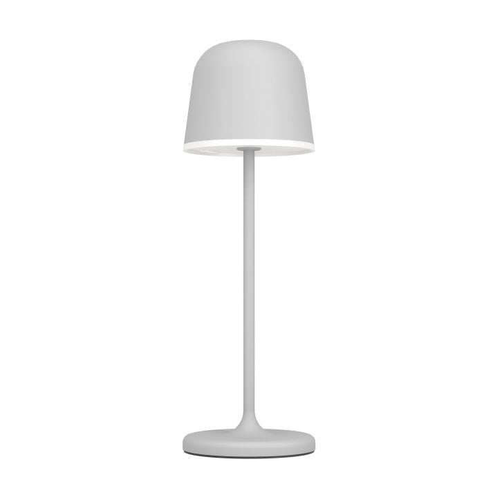 EGLO Tischleuchte Mannera 900458 – LED 2,2 W, 200 lm, 3000 K, dimmbar, Akku, USB-C, IP54 – Grau