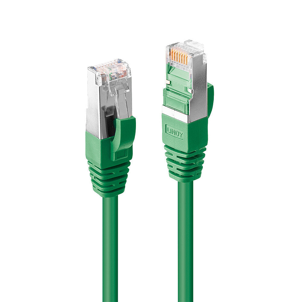 Lindy Patchkabel – Cat6 S/FTP, 0,5 m, Grün, LSZH, RJ-45