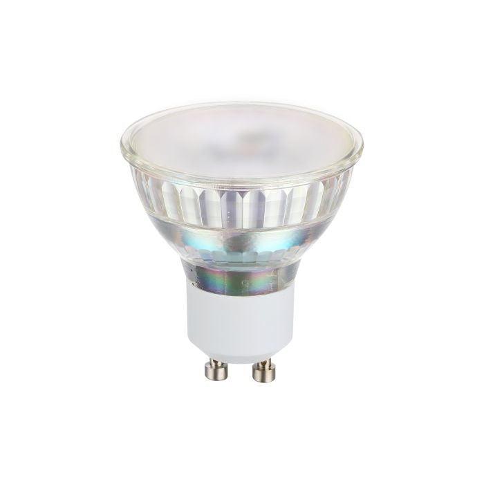EGLO Leuchtmittel GU10 – Warmweiss 3000 K, 400 lm, 4,6 W – IP20 – 1 Stk. – Glas – 110142