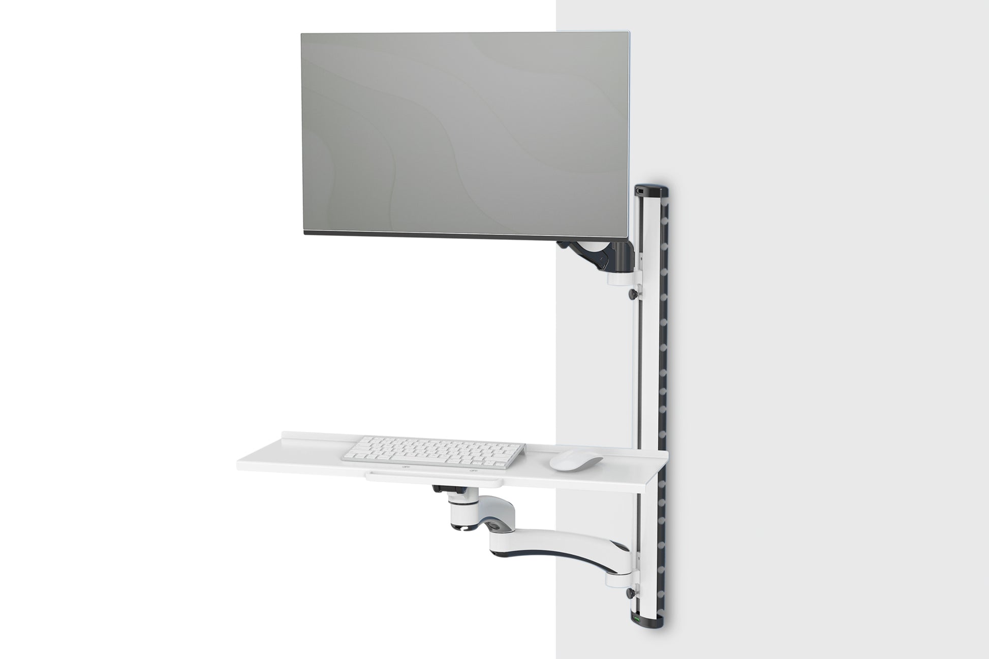 Digitus Workstation Wandhalterung – Monitor Wandhalterung – 1 Monitor – bis 32" – VESA 75×75/100×100 mm
