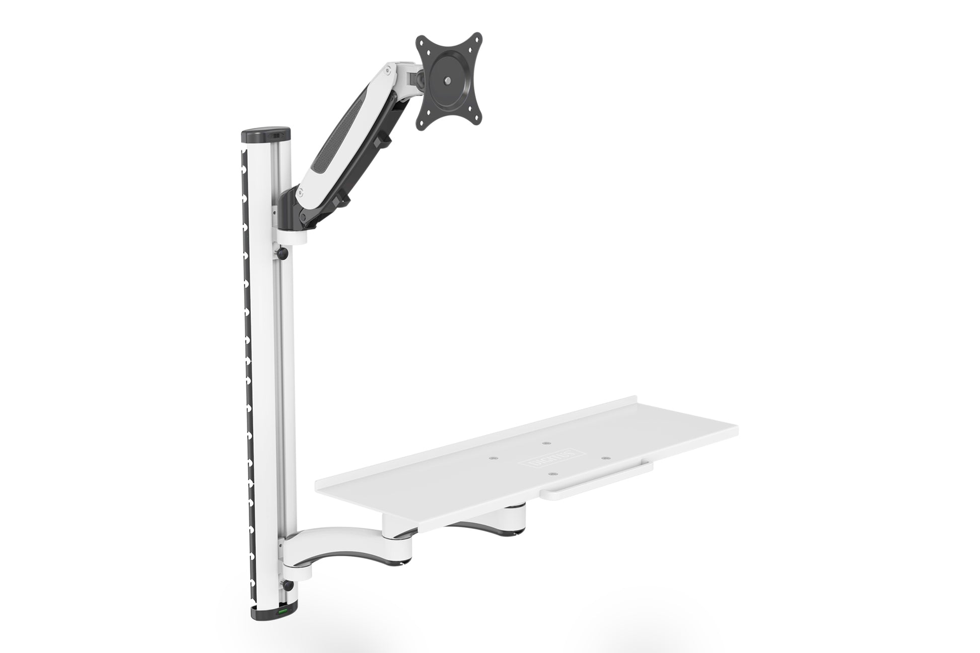 Digitus Workstation Wandhalterung – Monitor Wandhalterung – 1 Monitor – bis 32" – VESA 75×75/100×100 mm