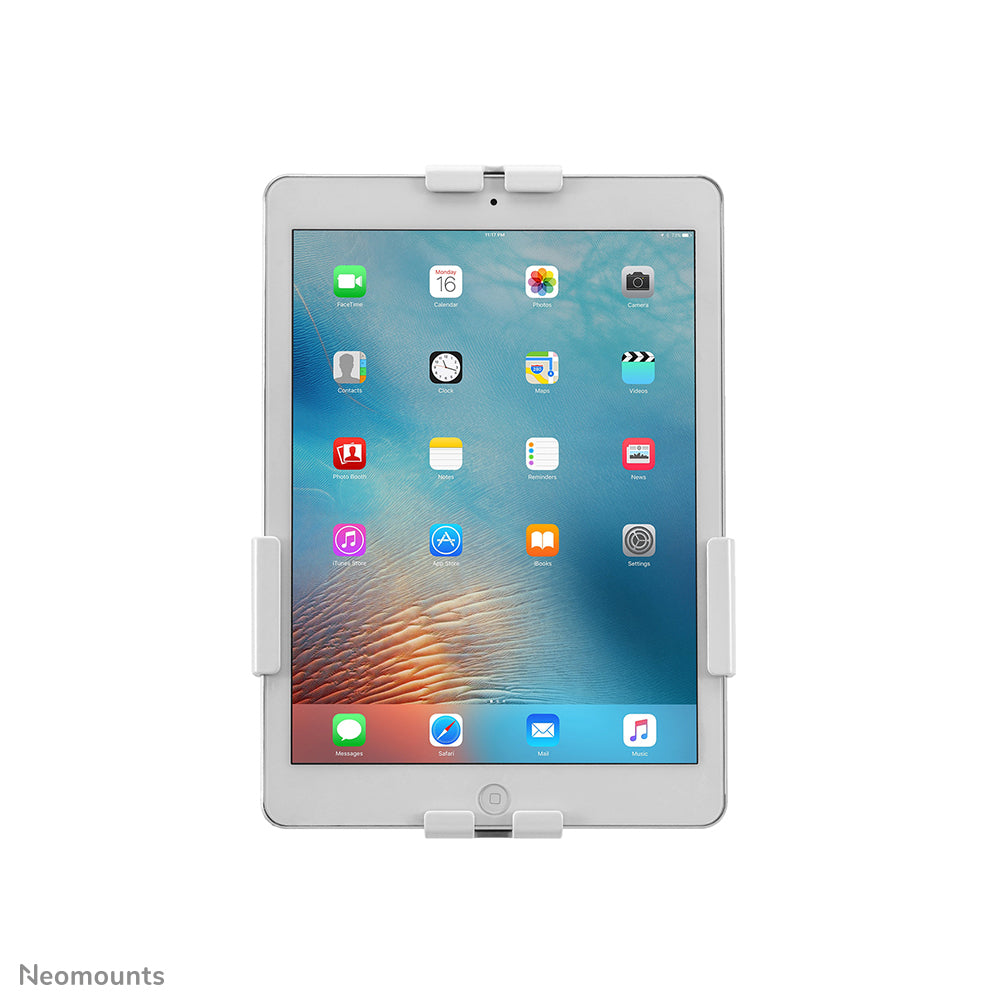 Neomounts Tablet-Wandhalterung – 7,9–11", abschliessbar, VESA 100×100 – Weiss