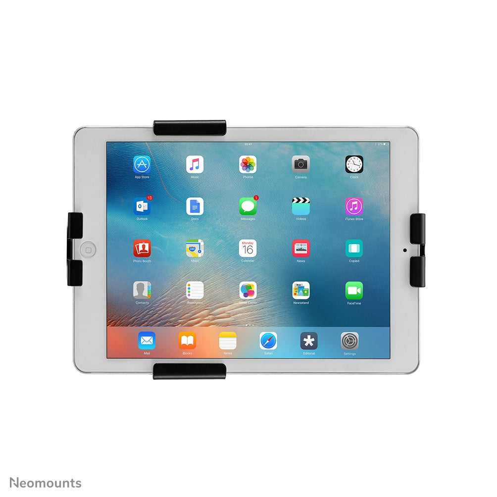 Neomounts Tablet-Wandhalterung – 7,9–11", VESA 100×100, abschliessbar – Schwarz