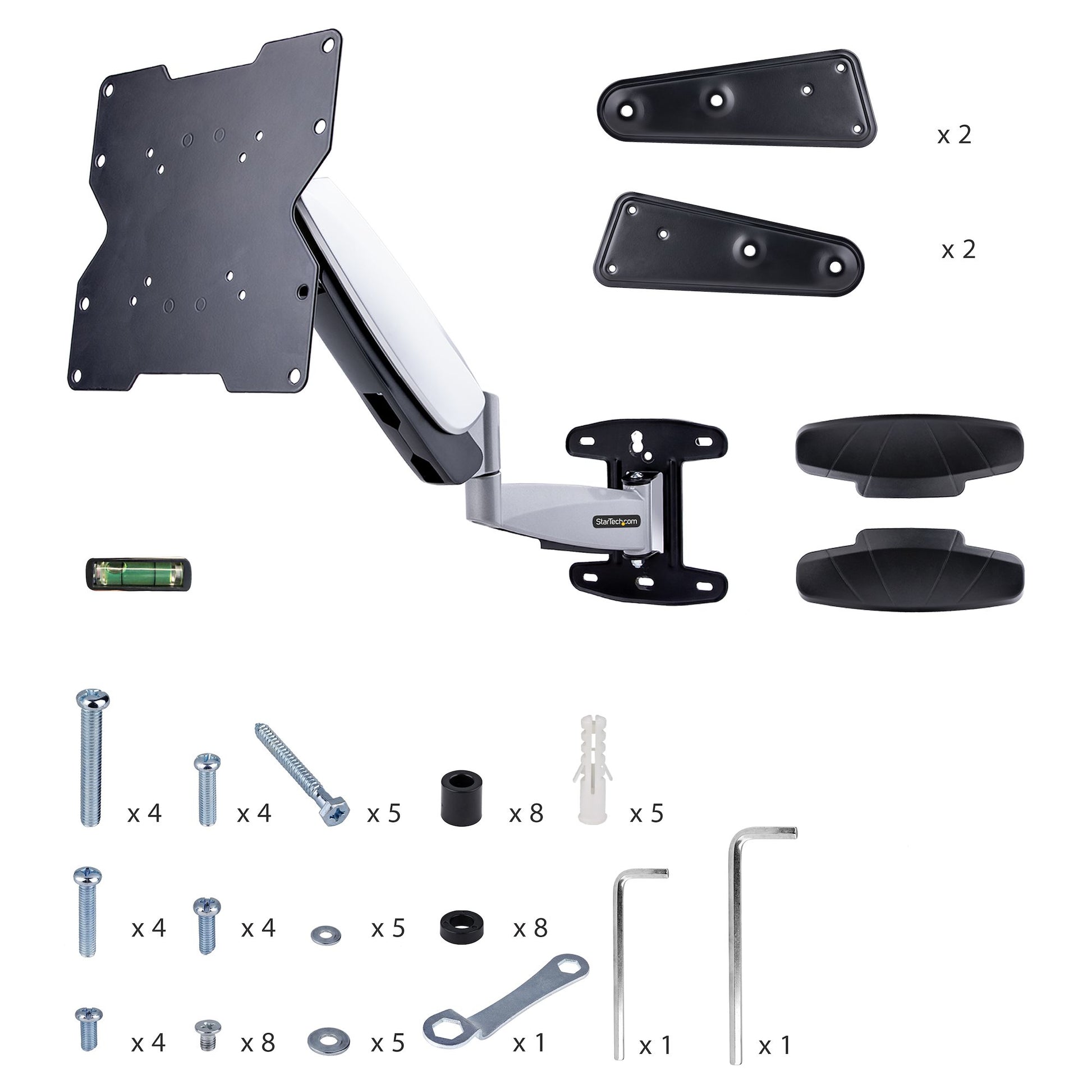 StarTech.com Wandhalterung, Full-Motion, neigbar