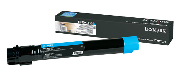 Lexmark Toner – cyan, 22000 Seiten