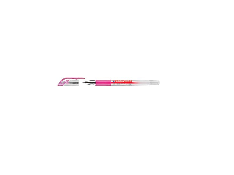 Edding Cristall Jelly 2185 Gelschreiber – Pink, Spitze 0,7 mm, 1 Stk.