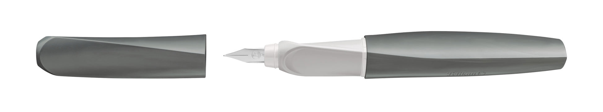 Pelikan Twist Eco – Füllfederhalter – M – Grau