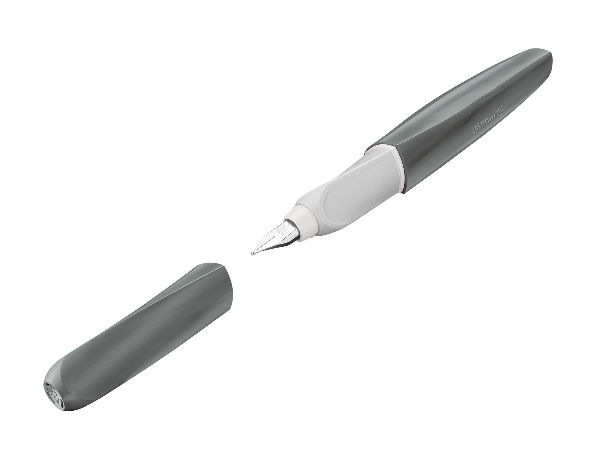 Pelikan Twist Eco – Füllfederhalter – M – Grau