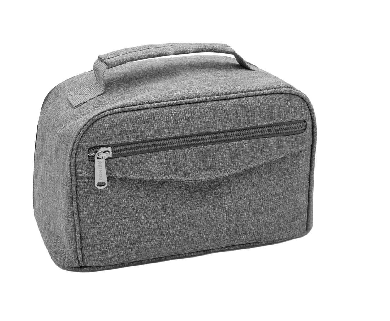 Akinod Lunchbox 1,4 l, 20 × 15 × 20 cm, Holz/Kunststoff (PP/PE), Schwarz, 2 Stk.