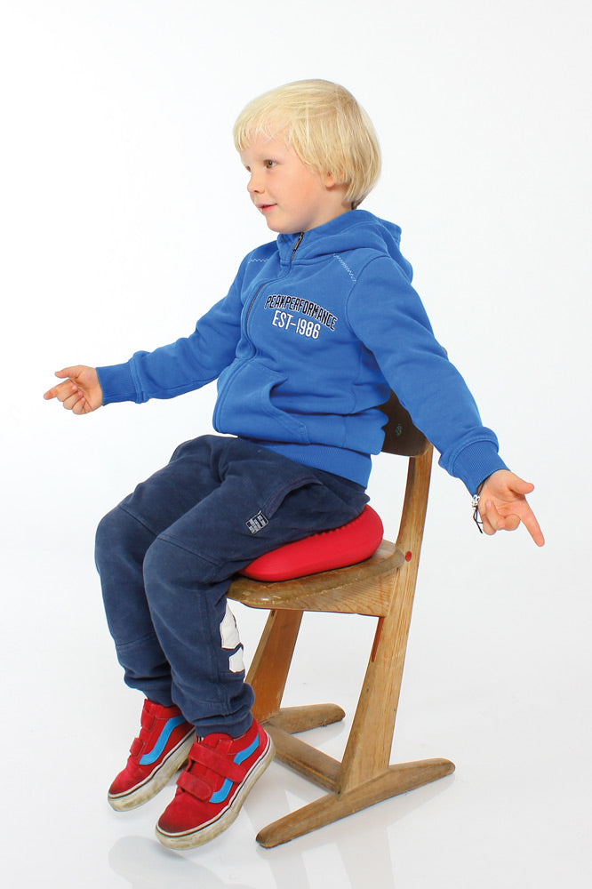 TOGU Balancekissen – Durchmesser 35 cm, Luft, rund, Handpumpe, türkis, für Stuhl