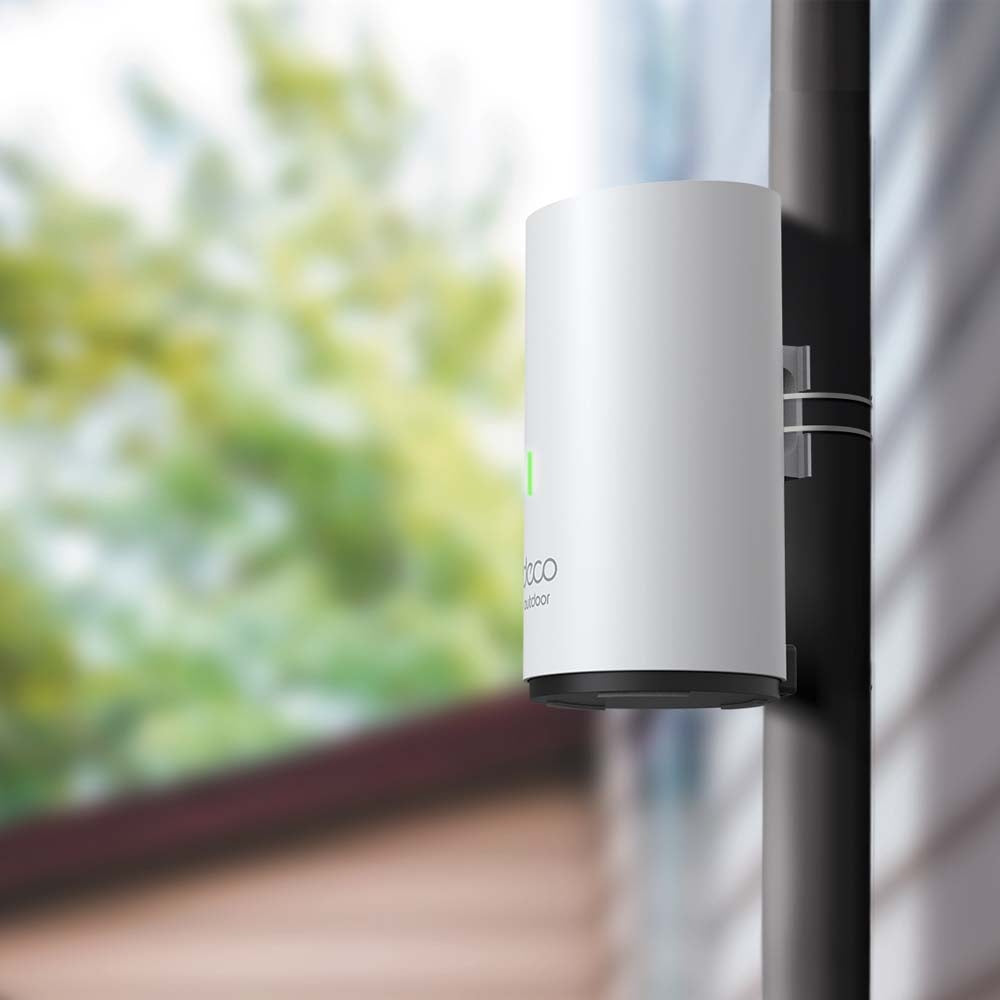 TP-Link Deco X50-Outdoor – Access Point – Wi-Fi 6 (2,4/5 GHz), 3,0 Gbit/s, 2×GbE, PoE