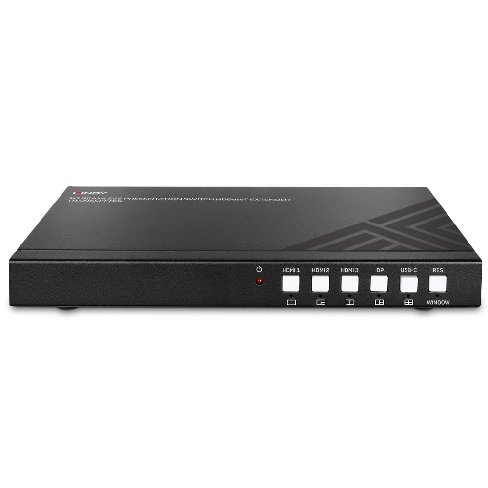 Lindy 5 Port Nahtlose Präsentation – HDBaseT Switch