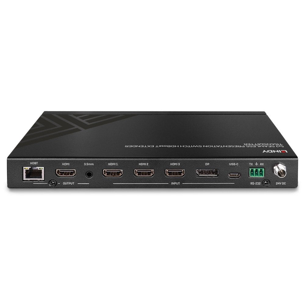 Lindy 5 Port Nahtlose Präsentation – HDBaseT Switch