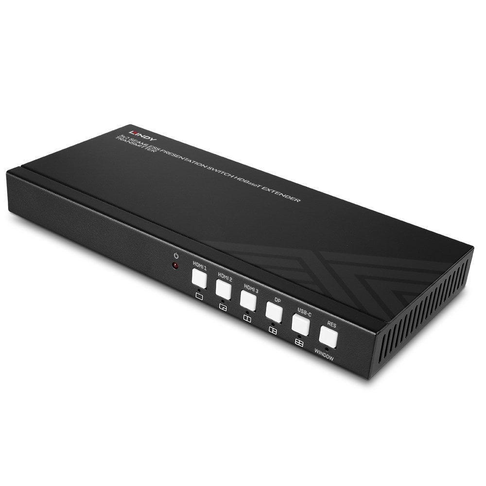 Lindy 5 Port Nahtlose Präsentation – HDBaseT Switch