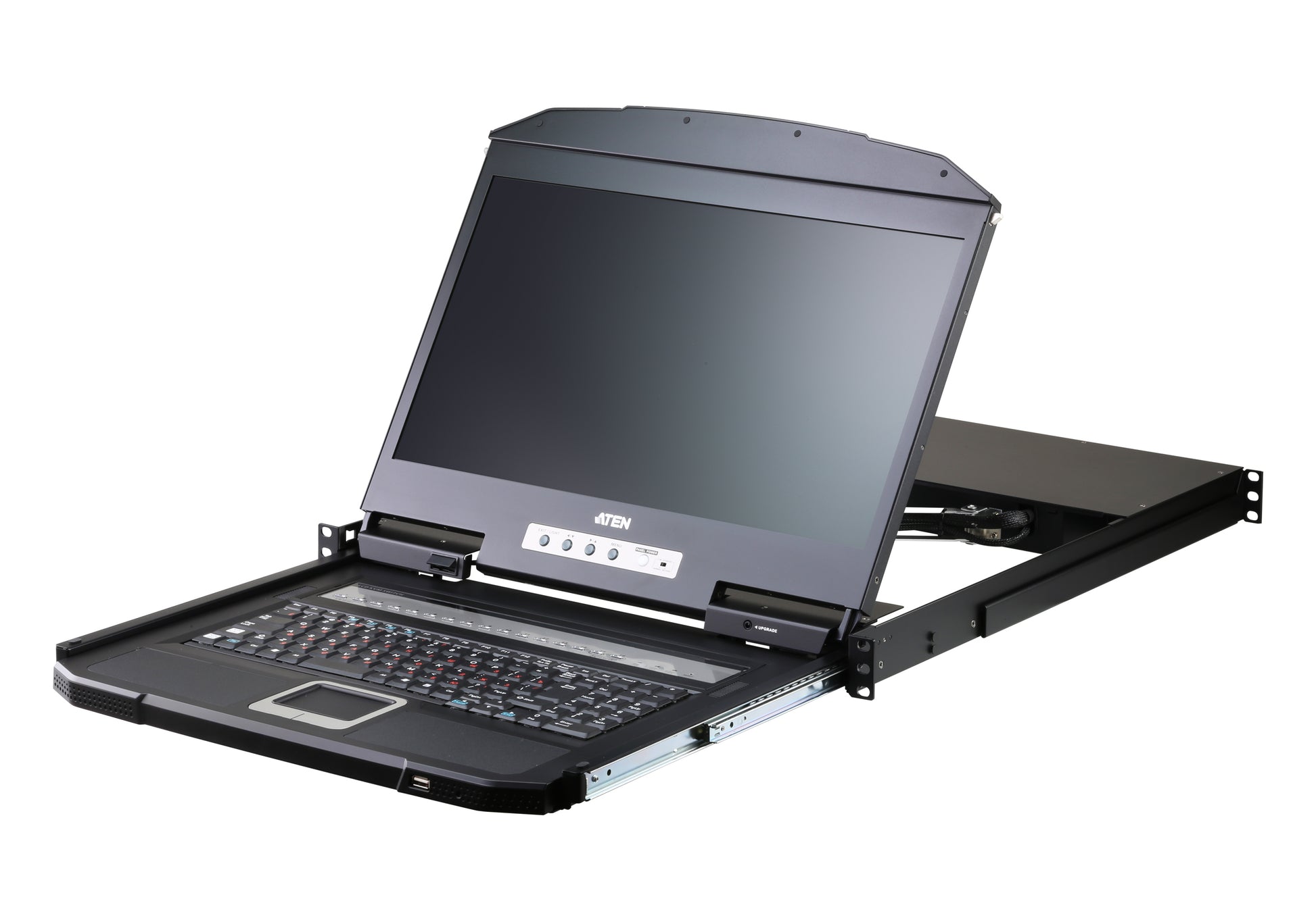ATEN CL3116NX KVM-Switch – USB/PS/2, VGA, 1× USB, 3,5 mm Audio, für Windows/Mac/Linux