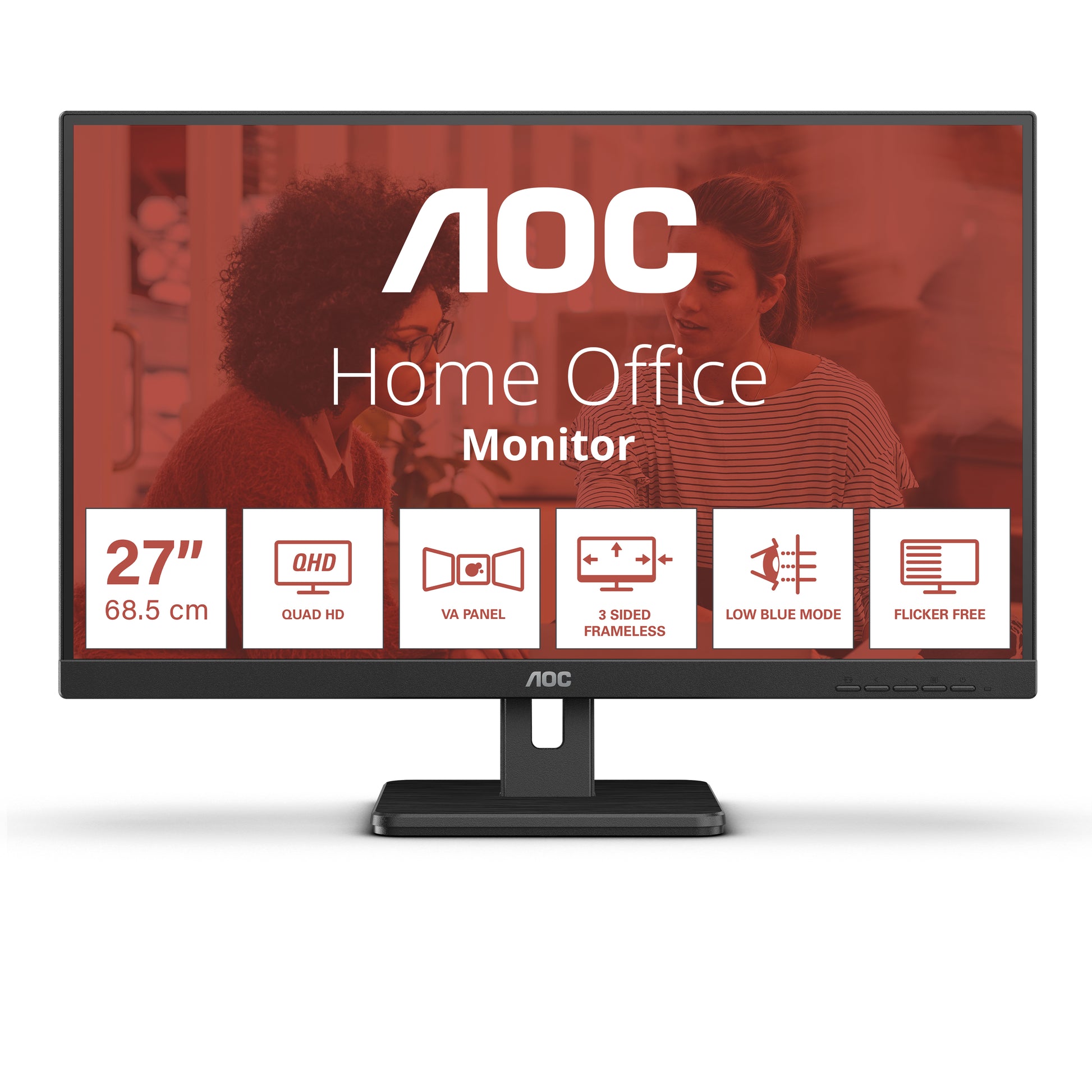 AOC Q27E3UAM – 27", 2560 × 1440 (WQHD), VA