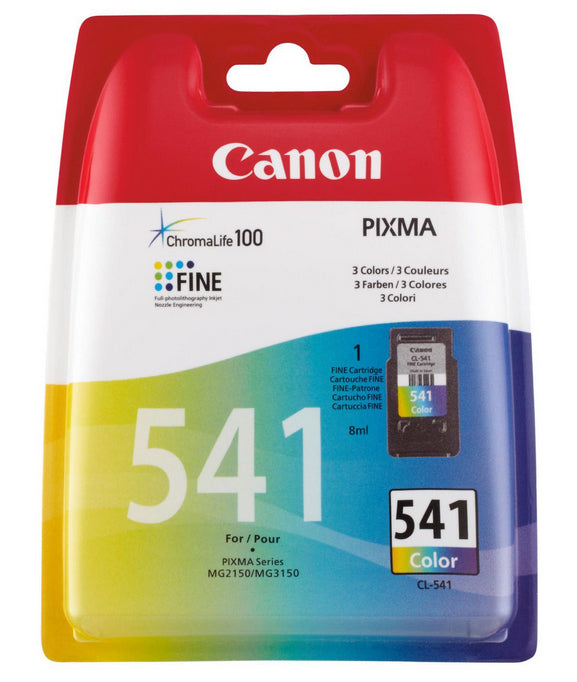 Canon CL-541 Dreifarbig Tintenpatrone (Original) – 180 Seiten – für Pixma MG2150/3150