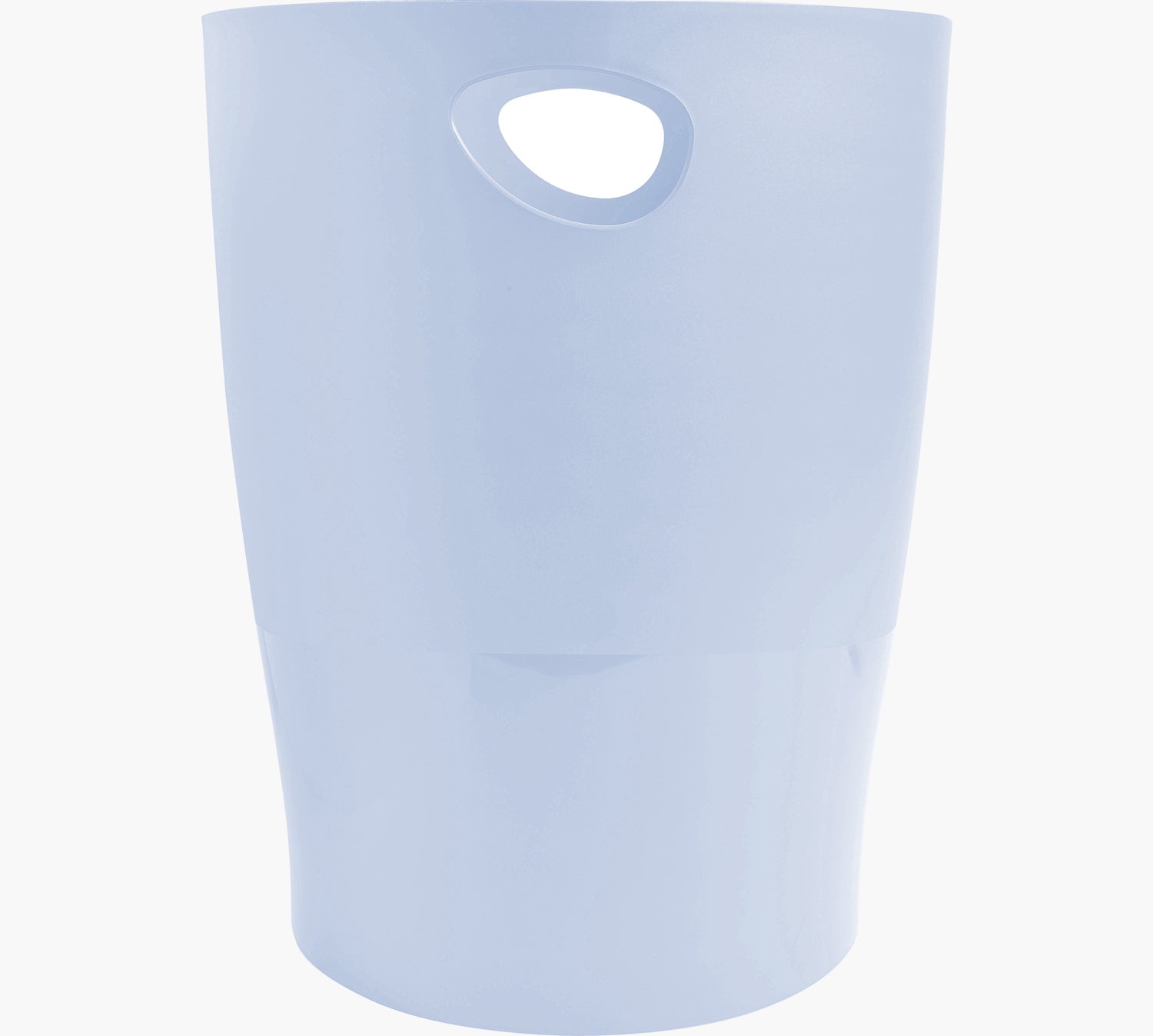 Exacompta Aquarel Papierkorb – 15 l – Kunststoff (PP), rund – blau