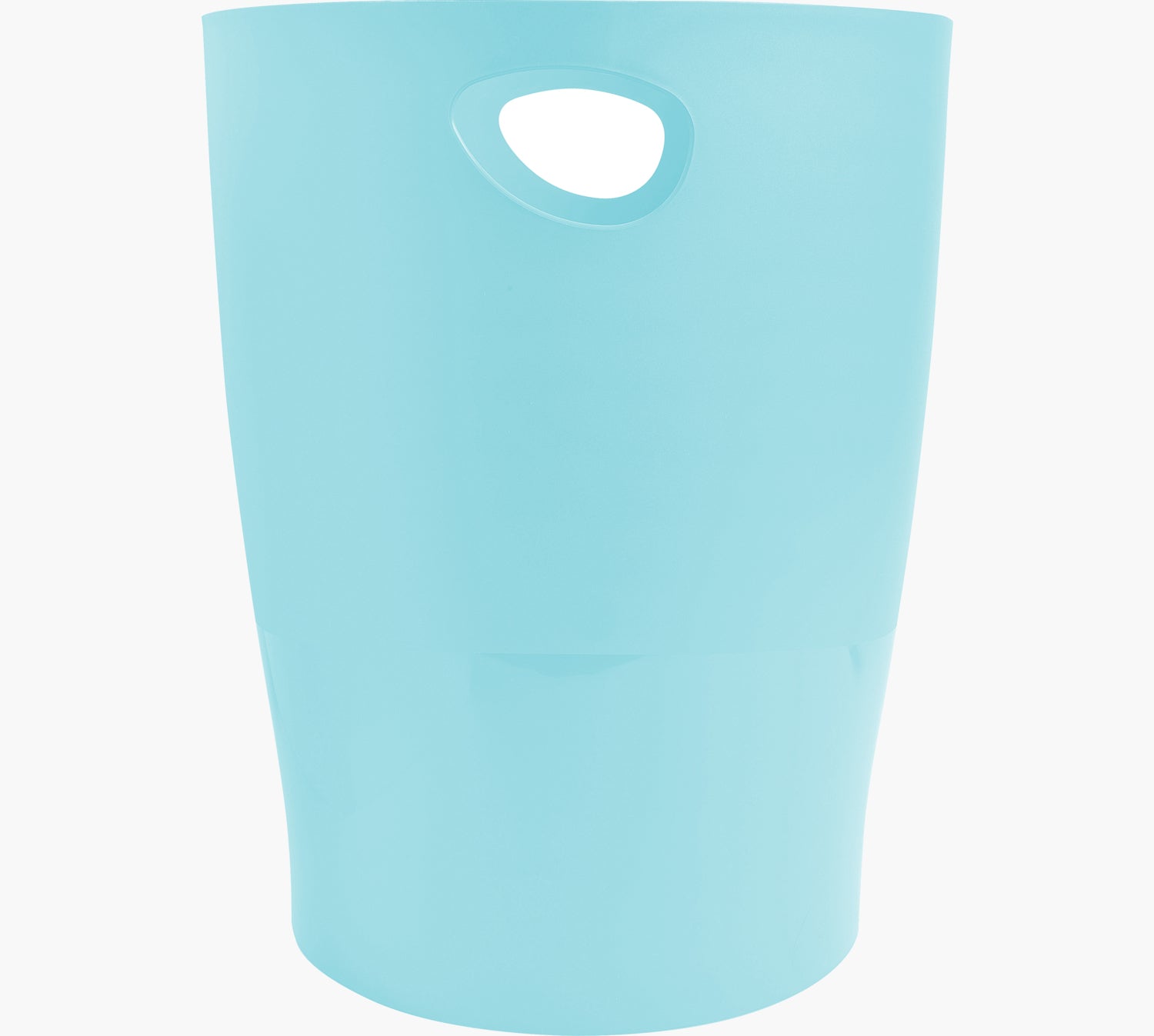 Exacompta Papierkorb ECOBIN Aquarel – 15 l – Kunststoff (PP), rund – hellgrün