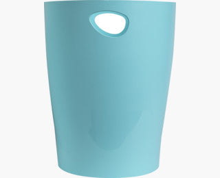Exacompta Papierkorb ECOBIN Aquarel – 15 l – Kunststoff (PP), rund – hellgrün