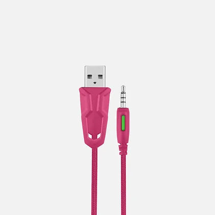 OTL Technologies OTL Nintendo Kirby PRO G5 – Duo Headset, Over-Ear – 3,5 mm Klinke, wegklappbares Mikrofon – Rosa