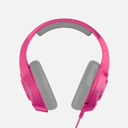 OTL Technologies OTL Nintendo Kirby PRO G5 – Duo Headset, Over-Ear – 3,5 mm Klinke, wegklappbares Mikrofon – Rosa