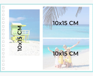 Exacompta Fotoalbum Wiro Eterneco – für 320 × 220 mm, Kraft, Spiralbindung, Karton