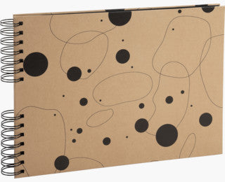 Exacompta Fotoalbum Wiro Eterneco – für 320 × 220 mm, Kraft, Spiralbindung, Karton