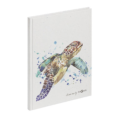 Pagna Notizbuch, A5, punktkariert, Fadenheftung, Karton, 128 Seiten, 70 g/m² – weiss