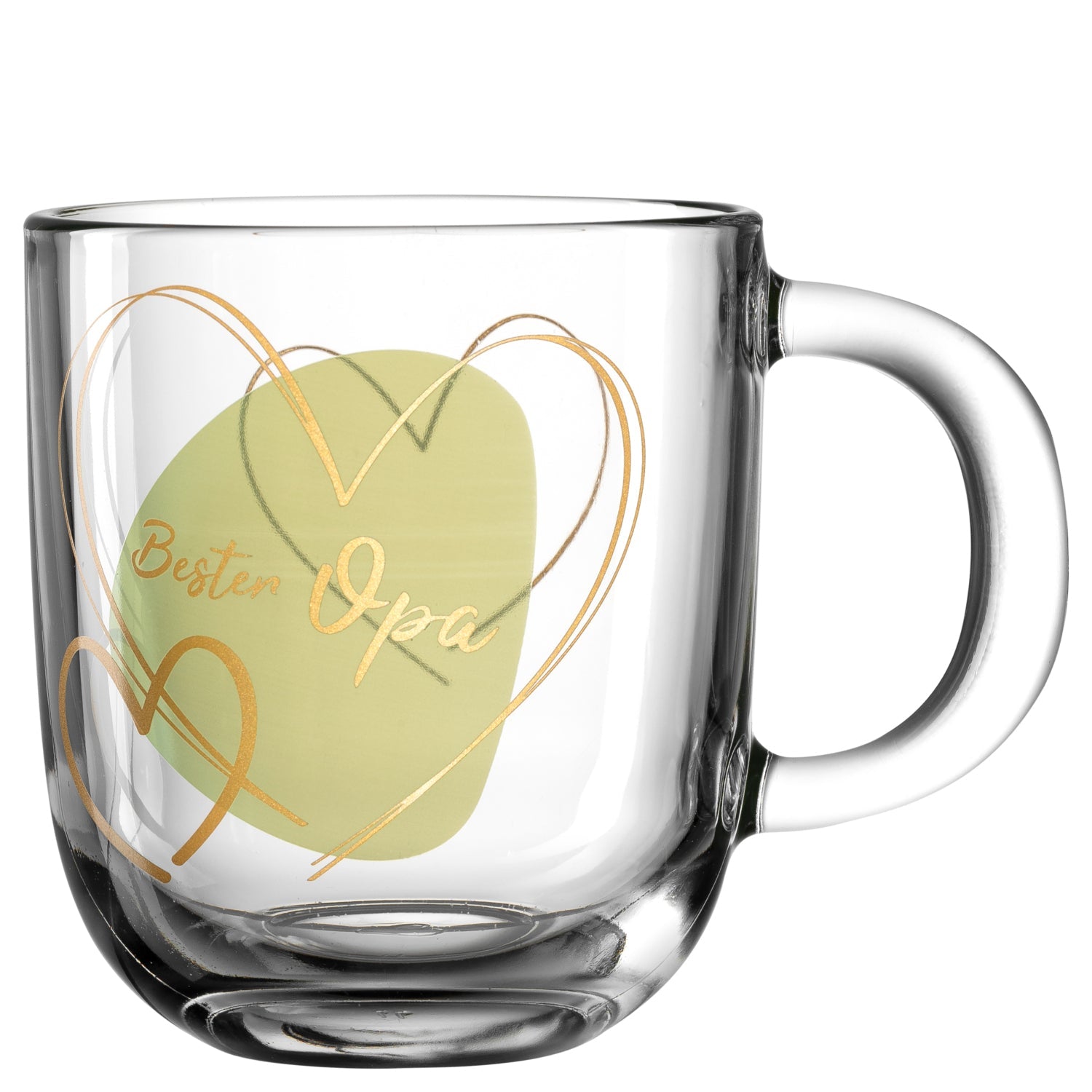LEONARDO Kaffeetasse Emozione – 400 ml, Ø 8,7 cm, Glas, Transparent, mikrowellengeeignet