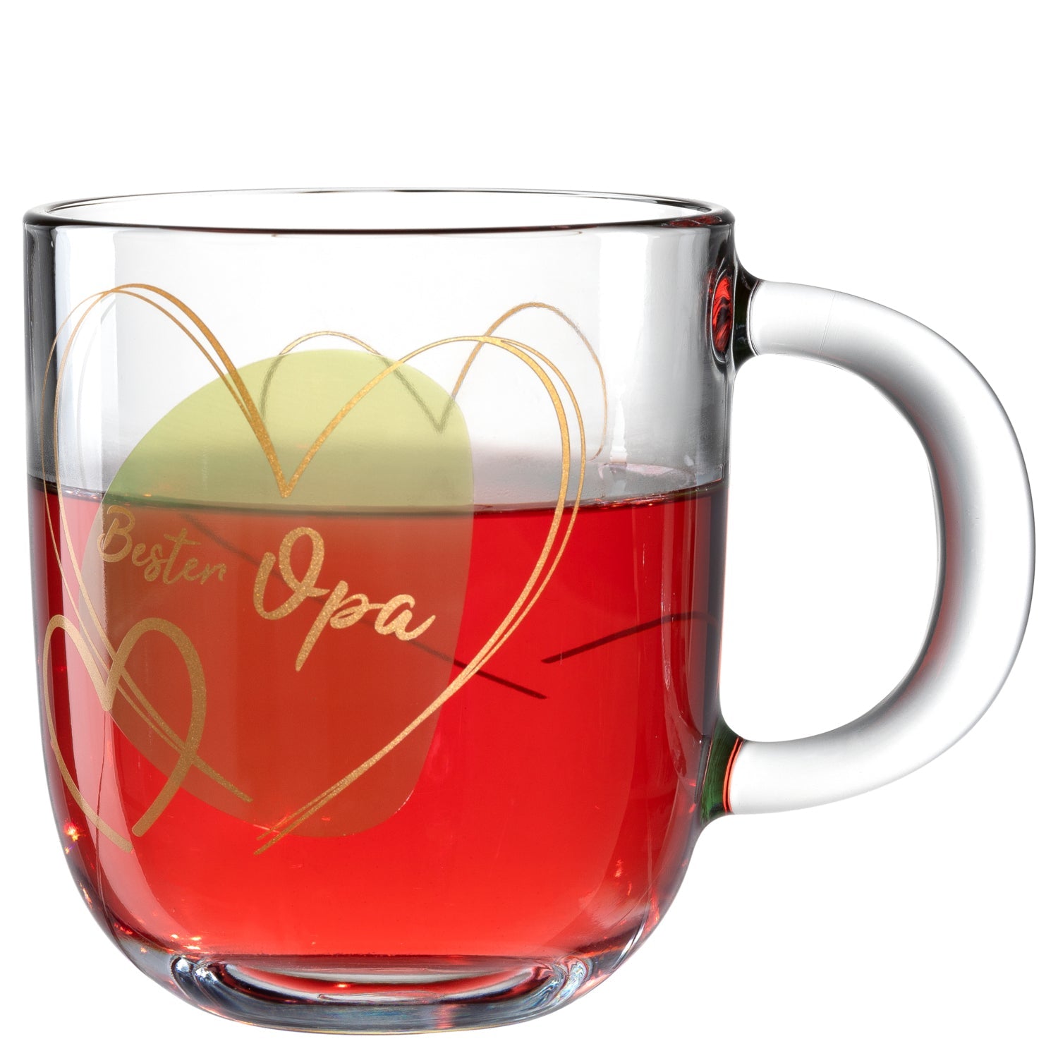 LEONARDO Kaffeetasse Emozione – 400 ml, Ø 8,7 cm, Glas, Transparent, mikrowellengeeignet