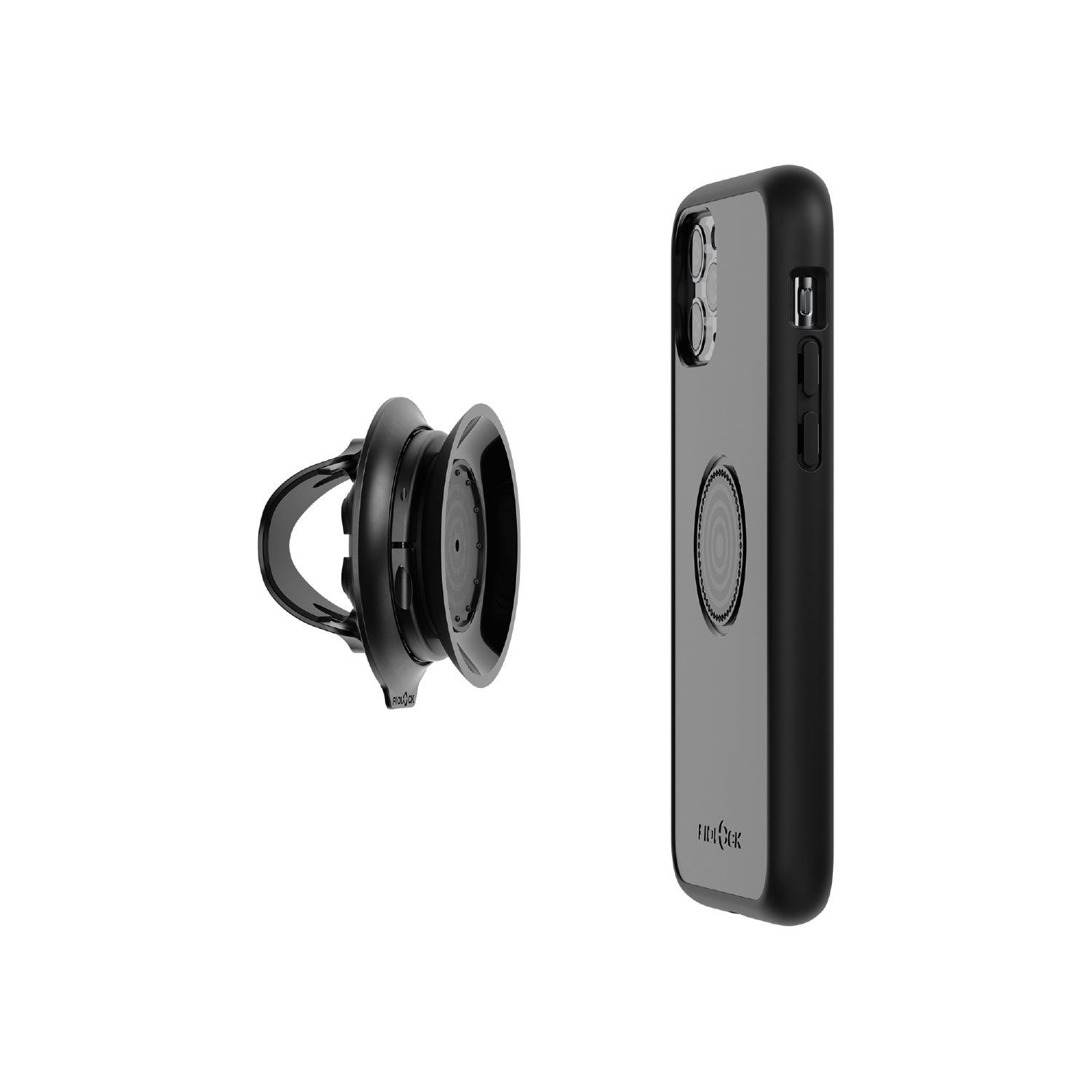 FIDLOCK Backcover – für Apple iPhone 12 Pro Max – schwarz – TPU