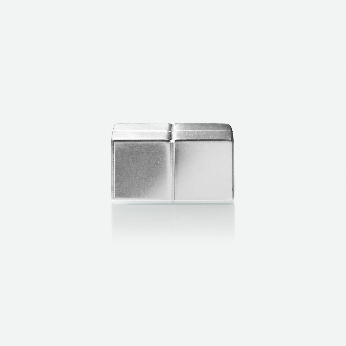 Sigel Magnetwürfel – silber, 20 × 10 × 20 mm, 4 Stück