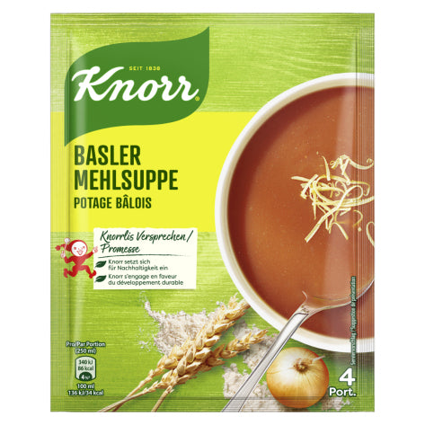 Knorr Creme-Suppe, Basler Mehlsuppe, Beutel – 88 g