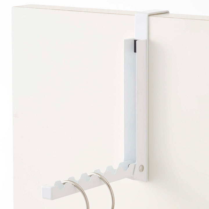 Yamazaki Smart Wandgarderobe – Stahl – Weiss – 205 × 200 × 20 mm