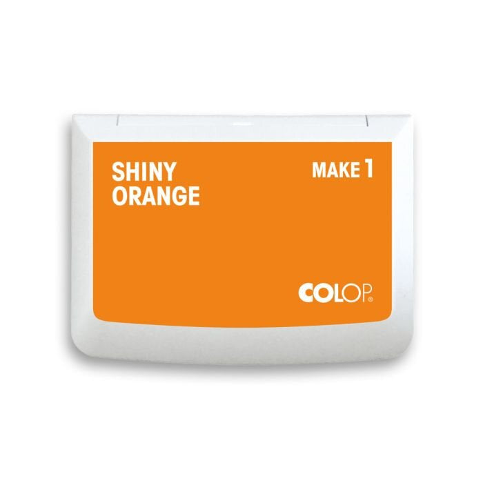 Colop MAKE 1 – Stempelkissen getränkt 90 × 50 mm – Orange